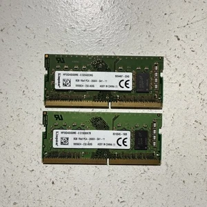Kingston 16GB (2x 8GB) 1Rx8 PC4-21300 DDR4-2666 Laptop RAM Memory HP26D4S9S8ME-8 - Picture 1 of 2