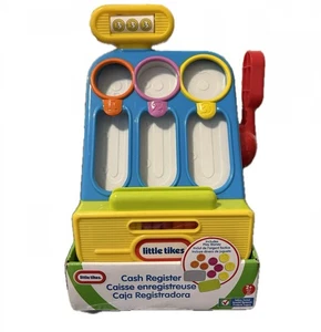 Registratore di cassa Little Tikes conta e gioca monete denaro conteggio carte di credito NUOVO - Foto 1 di 7