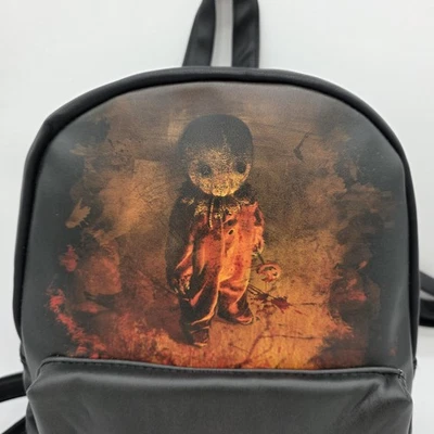 Trick 'r Treat Sam 迷你背包黑色恐怖万圣节传奇拉链口袋 — 第 1/4 张图片