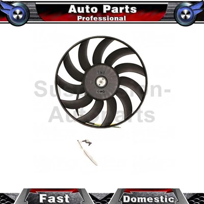 Ventilador de refrigeración del motor Valeo para Audi A4_SU 2003 2004 2005 Foto 1 de 4