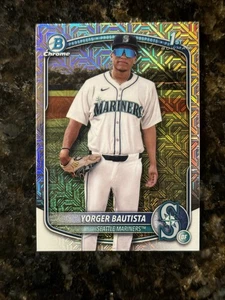 Bowman Chrome Mega 1st Lazer Refractor 2025 - Yorger Bautista #BCP-194 - Imagen 1 de 2