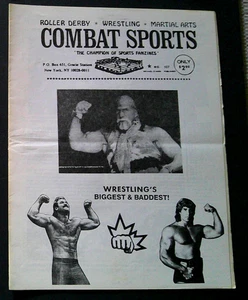 Combat Sports Pro Wrestling Newsletter # 107 (Oct. 1987) Mat Man Dies in Ring! - Picture 1 of 1