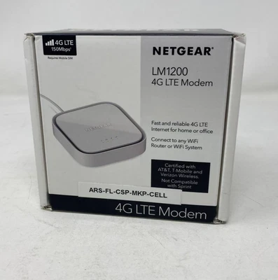 NETGEAR LM1200 - 4G LTE Broadband Modem Open Box Used - Image 1 of 4