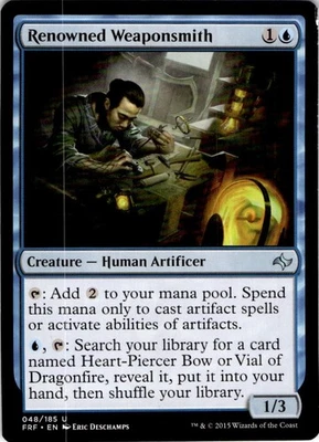 MTG Renowned Weaponsmith Fate Reforged Uncommon #48 - Image 1 of 2