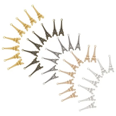3 Count Eiffelturm Anhaenger Dekorativer Schlüssel Retro -Schlüsselbund - Bild 1 von 4