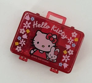 Vintage 2000 Sanrio Hello Kitty Transparent Miniature Stamp Kit RARE - Picture 1 of 3