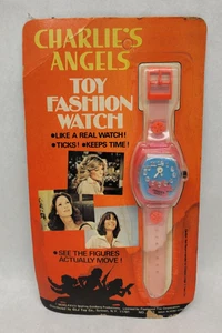 1977 GLJ Toy Co. Charlie's Angels TOY FASHION WATCH - Neu / Versiegelt - Bild 1 von 6