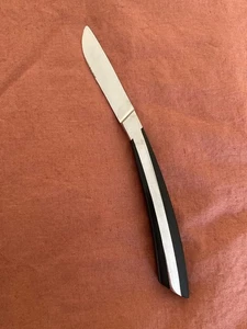 Vintage 8-teiliges Eldan rostfrei schwarz synthetisch ELD-2 8er Set Steakmesser! KOSTENLOSER VERSAND - Bild 1 von 10