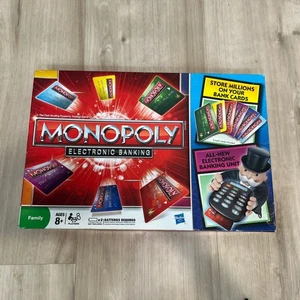 Hasbro Monopoly Banca Electrónica Juego de Mesa - 2011 - 100% Completo - Probado - Imagen 1 de 8
