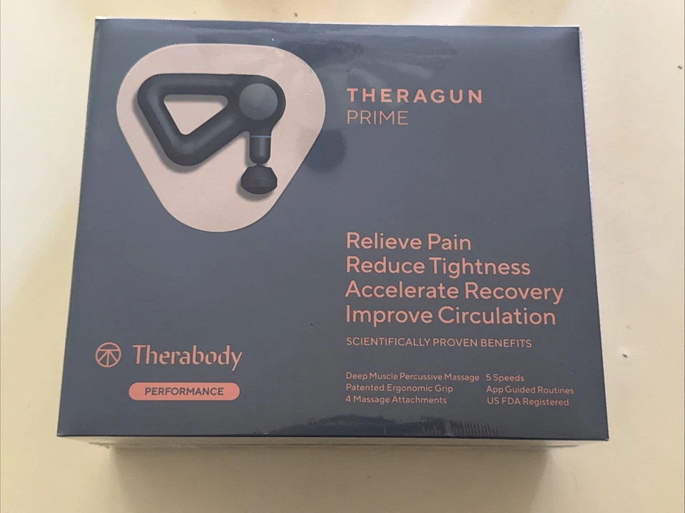 TheraGun Prime 5th Gen Deep Tissue Percussion Therapy Massage Gun - Open Box