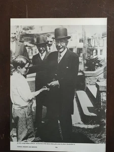 John Rockefeller Sr. Fotoseite 1986 s/w Bild Menschen Eine Geschichte unserer Zeit - Bild 1 von 5