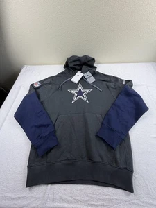 Felpa con cappuccio Dallas Cowboys Nike OnField Fleece manica lunga taglia S nuova $85 - Foto 1 di 8