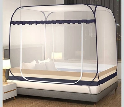 Складная противомоскитная сетка Jsanh занавески для кроватей раскладывающаяся противомоскитная сетка - Изображение 1 из 4