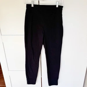 Athleta Brooklyn Damen-Knöchelhose Größe 6 schwarz. Knitterarm. Reißverschluss. - Bild 1 von 10