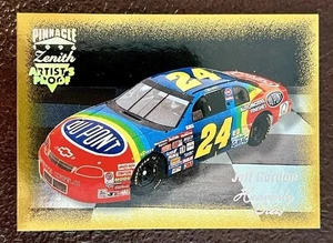 Jeff Gordon 1996 Pinnacle Zenith prueba de artista paralelo #36 raro SP - Imagen 1 de 2