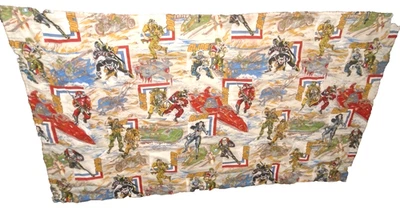 Vintage GI Joe 1985 Hasbro  Blanket 1980’s 50in x 80in - Image 1 of 4