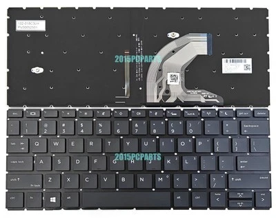 New for HP Probook 430 G6 G7 435 G6 G7 Zhan 66 Pro13 G2 Keyboard Backlit US - Image 1 of 3