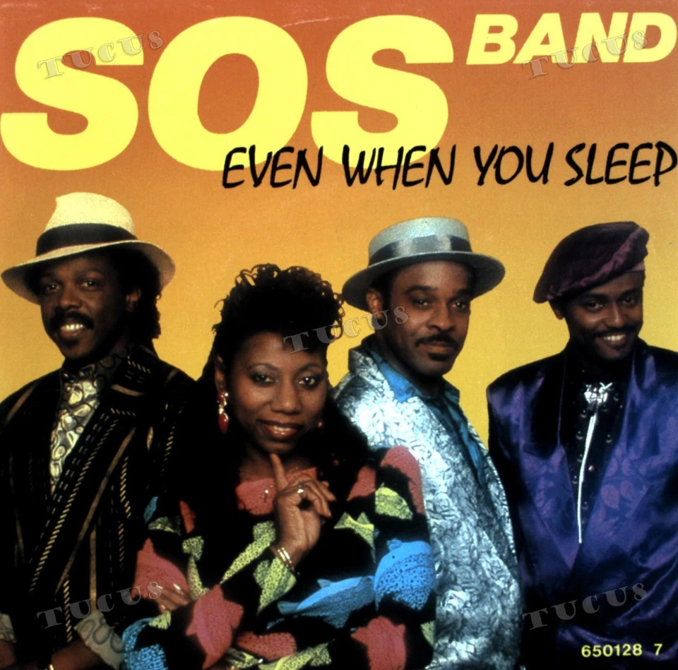 SOS Band - Even When You Sleep 7in 1986 (VG+/VG+) '* - Image 1 of 1