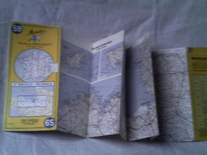 carte routière St Brieuc - Rennes / michelin 200.000e / 1 cm pour 2 km // 59- - Picture 1 of 1