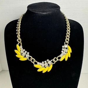 Collana Park Lane Ablaze pietre gialle trasparenti tipo ottone - Foto 1 di 4