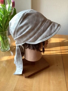 Unisex Piratentuch Bandana Schild beige Gr. M-L handgenäht bei Chemo neu - Bild 1 von 6