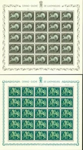 Francobolli Lussemburgo 1954-MNH. Michel n.:525/530.Prifisso n.:484/489. .(EB) AR-08240 - Foto 1 di 6