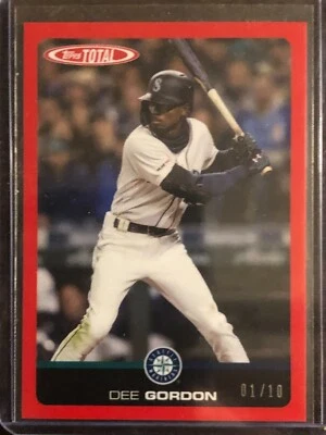 2019 Topps Total #230A Dee Gordon Seattle Mariners 01/10 - Image 1 of 2