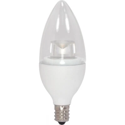 Satco S8950 - 2.8 Watt B11 Light LED Bulbs - 3000K - 120 Volt (6 Pack) - Image 1 of 2