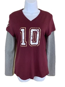 NEW Junior NCAA "BOSTON COLLEGE EAGLES" CREW SWEATSHIRT Pull Over SIZE M V Neck - Picture 1 of 8