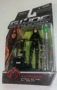 GI Joe Rise of Cobra Attack on the Pit Baroness 3.75” Action Figure NEW 2008 - Picture 1 of 10