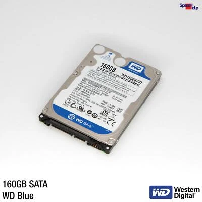 Notebook Laptop 2.5" Western Digital WD WD1600BPVT HDD Hard Drive 160GB SATA - Image 1 of 3
