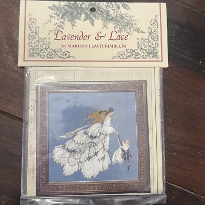 Lavender & Lace-ANGEL OF MERCY II Cross Stitch Pattern-Marilyn Leavitt-Imblum - Image 1 of 2