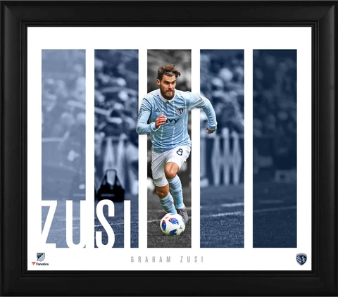 Graham Zusi Sporting Kansas City Framed 15x17 Player Panel Collage Cover