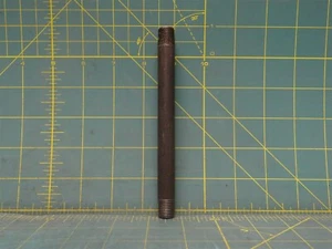 1/4" x 6" Pipe Fitting Nipple Male NPT Steel Tapered Threaded Schedule 10 Welded - Picture 1 of 6