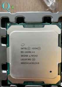 Intel Xeon E5 2650L V4 LGA 2011-3 CPU Processor 14 Core 35MB 65W 1.7GHz SR2N8 - Picture 1 of 2
