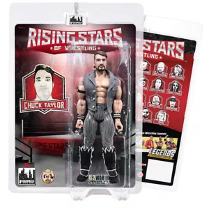 Rising Stars of Wrestling Action Figure Series: Chuck Taylor - Picture 1 of 2