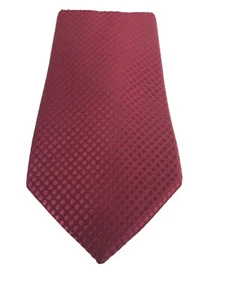 Nueva corbata para hombre Perry Ellis roja borgoña lisa precio de venta sugerido por el fabricante 55,00 USD - Imagen 1 de 8