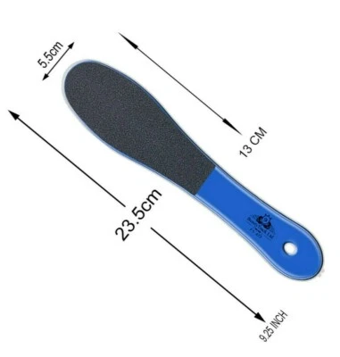 Professioneller Fußraspel Feile Pediküre Kwielenentferner hart abgestorbener Hautwäscher BLAU - Bild 1 von 2