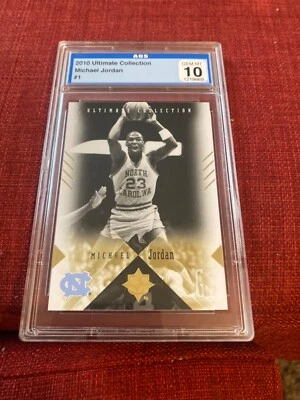 Michael Jordan 2010 ultimate collection #1 ags 10 gem mint  - Image 1 of 2