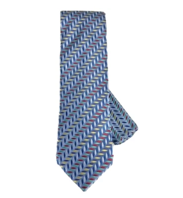 Barcelona Cravette Men's Tie Hanky Set Cobalt Blue Navy Red Yellow Purple Sage - Image 1 of 4