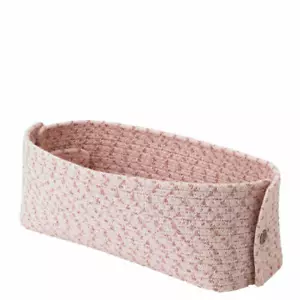 Rig-Tig Bread Basket Knit-It Rose, Bread Bag, Cotton, Pink, 30 cm, Z00146-1 - Picture 1 of 3