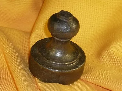 Cylinder Plumb Bob. Fixed Head. 17Th Century. Plomada Cilindro Cabeza Fija. XVII • 739.41€