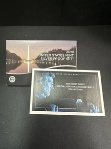 2019 Silver Proof Set U.S Mint COA WITH 2019-W Reverse Proof Penny WOW!!! - Picture 1 of 10