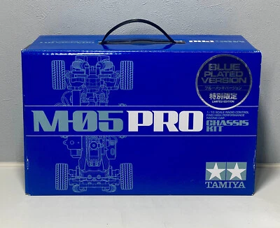 TAMIYA 84131 1/10 R/C M-05 PRO Chassis Kit (Blue-plated version) - Image 1 of 4