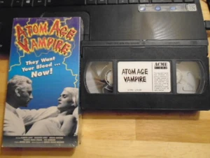 RARE OOP Atom Age Vampire VHS film 1960 Italian HORROR Anton Giulio Majano b/w ! - Picture 1 of 2