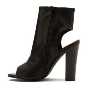 CALL IT SPRING Women's Woawia Black boots Sandals Size 7.5 M - Picture 1 of 12