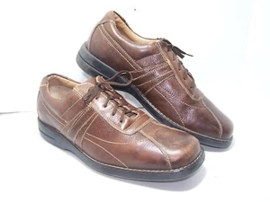 Dockers Mens 090-4699 Size 9 MED dark brown oxfords laceup casual dress shoes - Picture 1 of 8