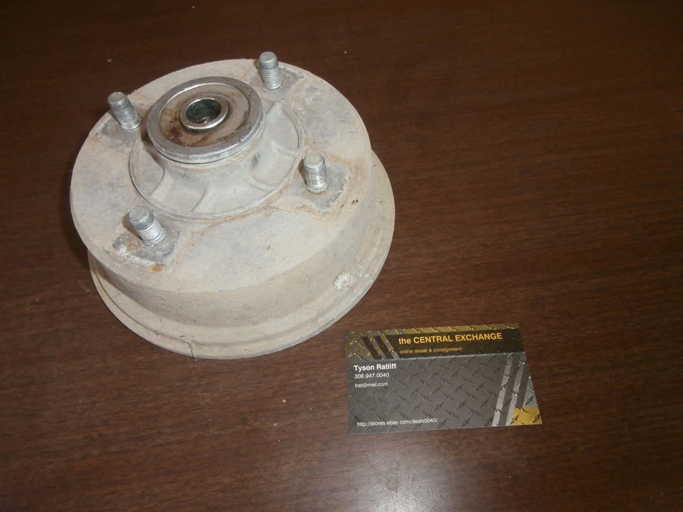 90 91 Kawasaki Bayou 220 KLF220A Genuino Tambor de freno de tracción delantera Buje OEM  Foto 1 de 1