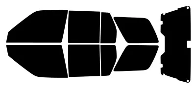 Kit de película de cerámica nano precortada para automóvil Infiniti QX4 1997-2003 tinte de ventana Foto 1 de 4