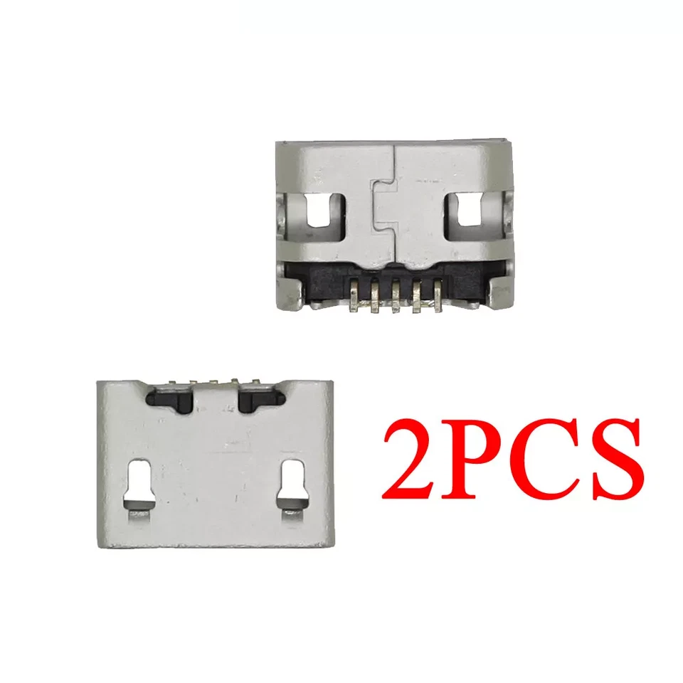 2X Alcatel A30 9024W 9024 Dock Connector Micro USB Charger Charging Port - Image 1 of 1